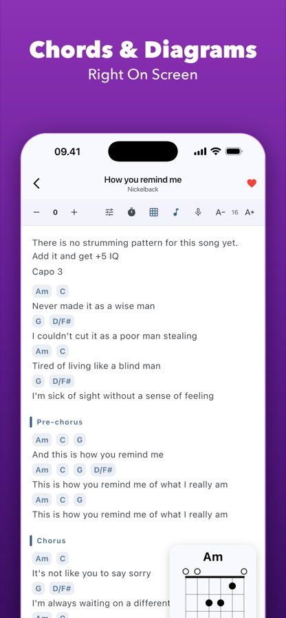 SixStrings — Аккорды и Тюнер screenshot 3