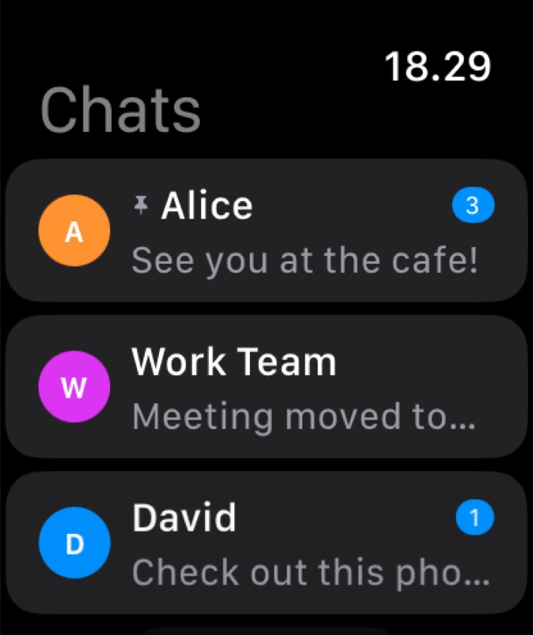 Telegraf Watch screenshot 1